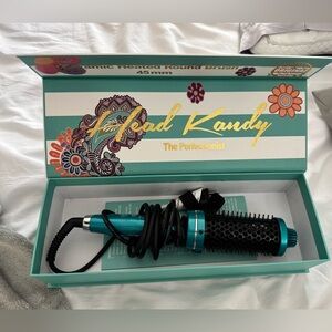 Teal Head Kandy Heated Round Brush